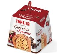 Panettone Maina Chocolat et Amarene 750 g