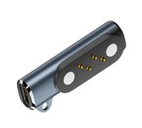 PANFHGFG Adaptateur de magnétique de Type C en métal, pour POLVCDG 6, durables en Voyage, Utilisation Quotidienne, scénario de Conduction
