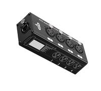 PANFHGFG Balun en métal Robuste, 4 Voies, 3 Broches sur Cat5, Female A
