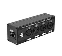 PANFHGFG Balun en métal Robuste, 4 Voies, 3 Broches sur Cat5, Female C