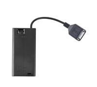 PANFHGFG Boîtier de Batterie AA à 2/3 / 4/6 / 8 emplacements, boîtier de Batterie AA avec Couvercle, interrupteurs, boîte USB avec interrupteurs pour Kit d ' éclairage LED, Remplacement Pratique