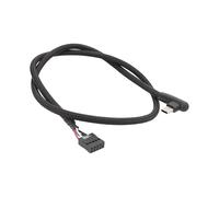 PANFHGFG Câble de Connexion USB 9 Broches Type 50 cm pour Petit | Conception solide pour l ' amélioration du boîtier de l ' ordinateur de bureau, la Modification du panneau, le
