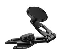 PANFHGFG De téléphone de Voiture Coulissant dissimulé, Rotation à | Base magnétique résistante à la avec 6 aimants N50, de téléphone rotatif à 360° pour tous les