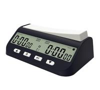 PANFHGFG Horloge d ' échecs Professionnel Portable Numérique Échiquier Compétition Compte À Rebours Jeu Alarme Électronique Minuterie Jeu De Société Minuterie