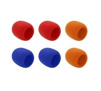 PANFHGFG Housse de Microphone Antichoc avec Filtre, Red Blue Or Ange 2
