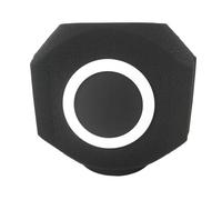 PANFHGFG Housse éponge pour Pare-Brise de, White Frame Black ne
