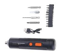 PANFHGFG Jeu de Tournevis électriques Embouts Multiples pour l ' Assemblage et la réparation de Meubles Batterie Haute capacité Rapide 2 Heures Poignée Ergonomique Outil d ' Assemblage de Meubles