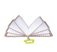 PANFHGFG Livre de Souvenirs Portable pour bébé avec Illustrations, Brown | Adorable design d ' ours avec des bords arrondis sûrs pour préserver en toute sécurité les souvenirs d ' enfance et les