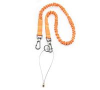 PANFHGFG Longe à Outils avec Sangle à Deux Boucles rétractable