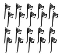 PANFHGFG Pinces de lumière métalliques modifiables pour Torches, 20 pièces | Mince mais solide pour les assemblées de crise et le matériel photographique avec un accès immédiat dans des
