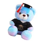 PANFHGFG Poupée colorée de des diplômes Docteur, Blue Light, C | Poupée en peluche douce compagnon ami pour et adultes, câlins pour la cérémonie de des diplômes
