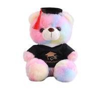 PANFHGFG Poupée colorée de des diplômes Docteur, Light Blue, D | Poupée en peluche douce compagnon ami pour et adultes, câlins pour la cérémonie de des diplômes