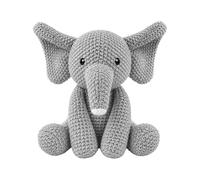 PANFHGFG Poupée remplie de Coton câlinant des Lapins, Gray Elephant | Adorable jouet en peluche de lapins doux, poupée câline, remplie de coton, décor de chambre, confort, jouet de