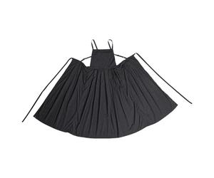 PANFHGFG Tablier de ménage imperméable étendu en tissu en nylon imperméable plissé long chasuble pour la peinture, la cuisine et l ' art des ongles Tablier plissé pour les studios d ' art