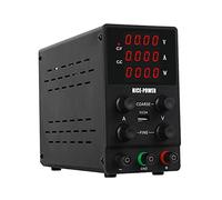 panfudongk Bloc d'alimentation de laboratoire SPS3010 - Noir - Alimentation réglable - 0-30 V 0-10 A - Affichage LED - Protection contre les surcharges - 220 V - Prise allemande