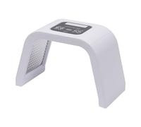 panfudongk Masque facial LED PDT Photon Therapie Lampe de soin de la peau - 7 couleurs, puissance 32 W, anti-âge, rajeunissement de la peau