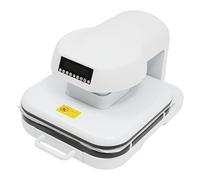 panfudongk Presse à chaleur - Presse à chaud - 1600 W - Pour t-shirts, casquettes, poches avec plage de température de 0 à 200 °C - Pour impression textile DIY - Presse à chaleur pour petites