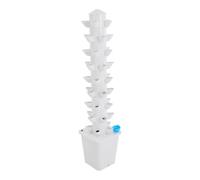 panfudongk Système hydroponique tour hydroponique jardin d'herbes d'intérieur Système de culture hydroponique avec 45 sites de plantes pompe à eau verticale 20 l pour fleurs et légumes