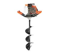 panfudongk Tarière à essence avec moteur 71 cm³, 3 têtes de forage 10 cm, 15 cm, 20 cm, pour plantes d'arbres, clôture, jardinage, moteur léger haute performance 300 tr/min