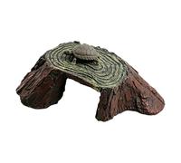PANGBOER Abri naturel pour reptiles et lieux de ronflement - Cachettes de poissons - Accessoires décoratifs pour grands aquariums - Résine - Habitat grotte