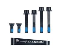 PANGBOER Adaptateur De Frein À Disque À Plat Hautes pour Vélos De Route avec Installation Facile Hautes