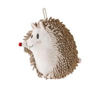 PANGBOER Adorable serviette à main en forme de hérisson super douce et séchante en tissu polyester peluche boule pour cuisine salle de bain design à suspendre serviette à main en peluche