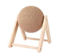 PANGBOER Balle rotative à herbe à chat pour mastiquer, lécher, jouet à mâcher pour animal de compagnie, jouet de dentition pour divertissement en intérieur pour l'exercice et le divertissement