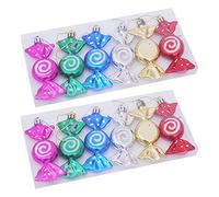 PANGBOER Bonbons décoratifs non toxiques pour vous protéger dans tous les aspects - Bonbons de décoration pour Noël, festival, cérémonie, fête de mariage