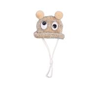 PANGBOER Bonnet tricoté fait à la main pour petits animaux de compagnie pour rester au chaud pendant l'hiver charmant hamster offrant de la chaleur pour les animaux de vacances de Noël