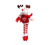 PANGBOER Boucle de rideau de Noël créative ornement Père Noël/élan/bonhomme de neige décoration pour la maison, Nouvel An, cadeau Navidad 2024, fenêtre de Noël