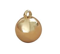 PANGBOER Breloques en forme de cœur gonflé 3D, pendentifs à boule ronde, fournitures de fabrication de bijoux pour, collier, boucles d ' oreilles, pendentif d ' amour