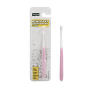 PANGBOER Brosse à dents à long manche pour animaux de compagnie, petite tête multi-angle, brosse à dents de nettoyage pour chien, outil de soins des dents pour animaux de compagnie