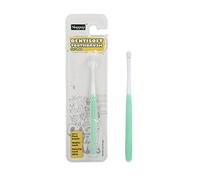 PANGBOER Brosse à dents à long manche pour animaux de compagnie, petite tête multi-angle, brosse à dents de nettoyage pour chien, outil de soins des dents pour animaux de compagnie
