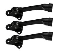 PANGBOER Butées de porte faciles à pédales, support de sol, matériel auto-adhésif, protections murales, butées de porte anti-chien