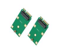 PANGBOER Carte D'adaptateur De Disque Solide Portable MSATA pour Les Prises Faciles Et À L'installation Haute Compatibilité Prise en des Prises 2230/2242 Mm Et Lecture De L'adaptateur SSDS