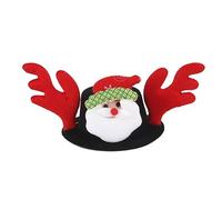 PANGBOER Chapeau de dessin animé sur le thème de Noël pour les animaux de compagnie pour garder au chaud Accessoires de cosplay d'hiver pour animaux de compagnie