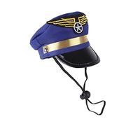 PANGBOER Chapeau de Noël pour animal de compagnie - Chapeau de capitaine pirate pour chien - Accessoire pour animal de compagnie - Chapeau de cosplay pour animal de compagnie - Accessoire de cosplay