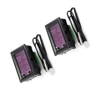 PANGBOER Commutation De Contrôle Thermostat Électronique Intelligent Réglage Programmable Écran LED Double Couleur Larges Plages -50 ℃ À 110 ℃ Contrôleur Température Programmable