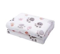 PANGBOER Couverture chaude pour chien de compagnie, matelas de niche résistant aux bouloches, couverture pour animal de compagnie, jeté pour amoureux pour canapé