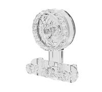 PANGBOER Crochet À Ventouse Puissant Étanche Adhésif Robuste Porte-serviettes De Salle De Bain Pratique Bureau Petit Article Décoratif Transparent Maison