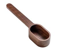 PANGBOER Cuillère à café en bois de noyer - Cuillère à mesurer précise pour café en poudre - Outil de cuisine