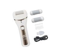 PANGBOER Détacheur électrique de callosités avec affichage LED Vitesse réglable Rechargeable pour enlever les peaux mortes Tête amovible