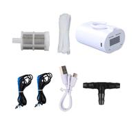 PANGBOER Dispositif d'arrosage automatique intelligent avec vitesse variable Idéal pour 4 à plusieurs fleurs ABS retardateur de flamme Minuteur d'eau