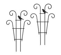 PANGBOER Échelle de plantes empilable en métal pour petits espaces Verdissement vertical en fer