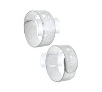 PANGBOER Ensemble de bracelets de poignet, 2 pièces, accessoire de poignet à paillettes pour fête de mariage, banquet et de mariée, de demoiselle d ' honneur, accessoire de mariage, ensemble de à