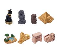 PANGBOER Ensemble de Figurines égyptiennes, Jouet Pyramide d ' Egypte,