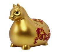PANGBOER Figurines de cheval - Tirelire - Jolie pièce de monnaie - Décoration de bureau - Décoration de bureau - Décoration de maison - Boîte à monnaie