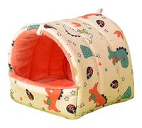 PANGBOER Hamster Hamster Lit Jouet Cachette Maison Joli Imprimé Lit Suspendu Habitat Décor pour Animal Nid Doux Nid Pet Resting Place