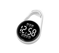 PANGBOER Horloge numérique électronique portable résistante à l'eau avec écrans tactiles, veilleuses, technologie anti-fatigue oculaire, bureau multifonctionnel pour étudiants