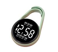 PANGBOER Horloge numérique électronique portable résistante à l'eau avec écrans tactiles, veilleuses, technologie anti-fatigue oculaire, bureau multifonctionnel pour étudiants